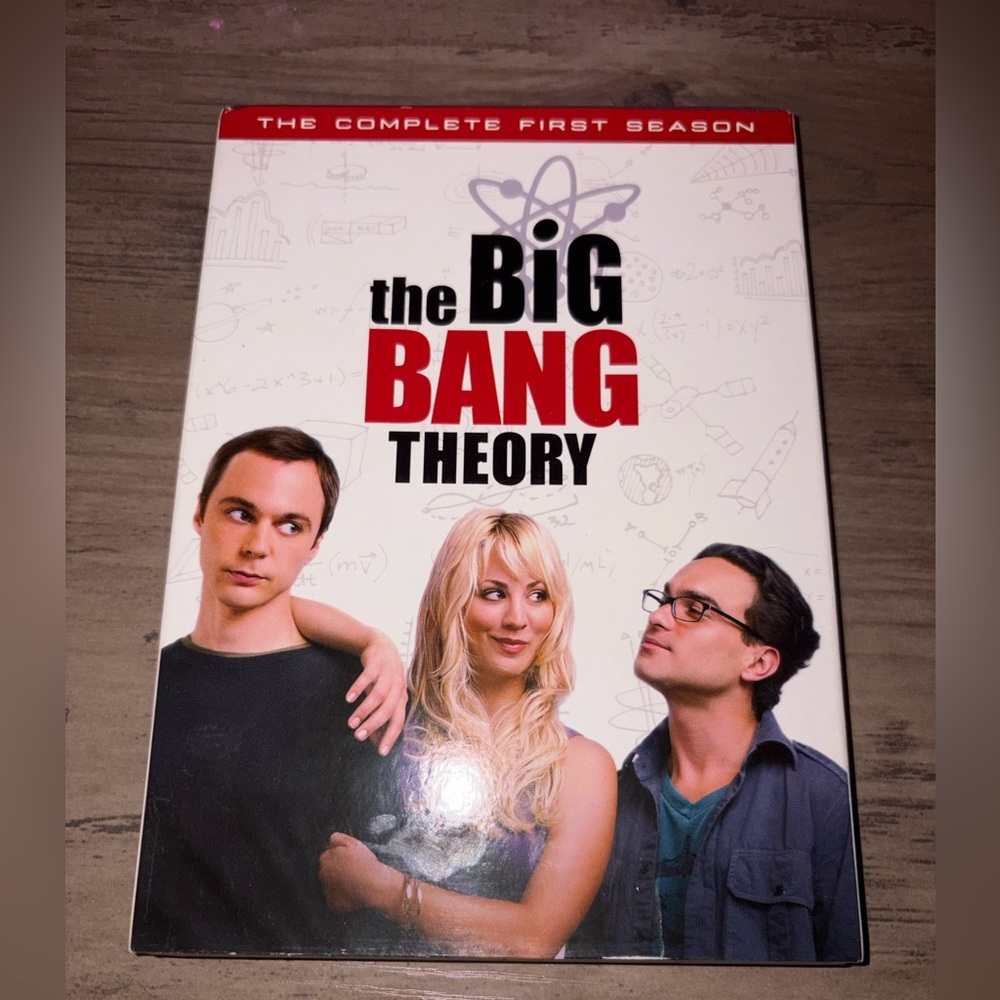 The Big Bang Theory Season 1 DVD Complete First Season 3 Disc Set